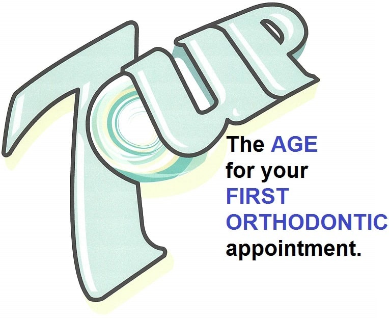 7up logo - beach braces orthodontics