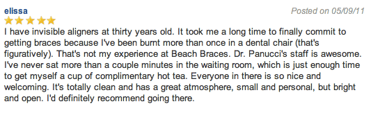 Beach Braces Orthodontist reviews