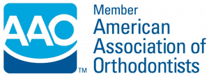 Member American Association of Orthodontists logo.