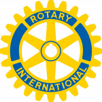 Rotary International logo.