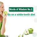 a white-teeth diet