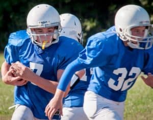 football helmet