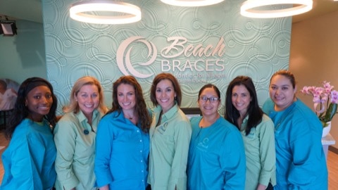 Beach Braces Dr. Panucci and team in new office