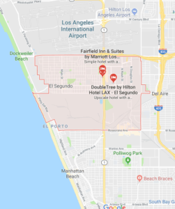 map of orthodontists in el segundo