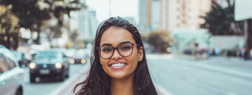 Smiling woman