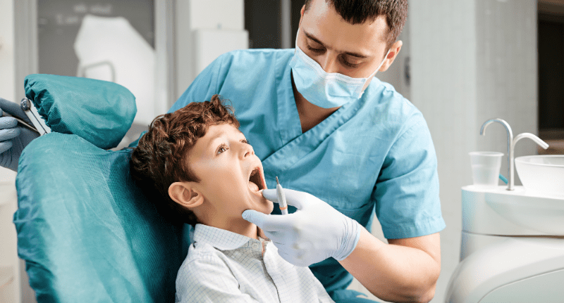 child with ortho