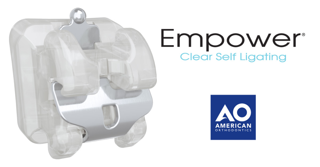 Empower Clear Self-ligating brackets
